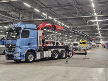3353 8x4 / FASSI 71  T/M + JIB / CRANE / KRAN